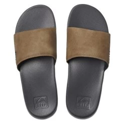 Reef Men's One Slide In Grey/Tan