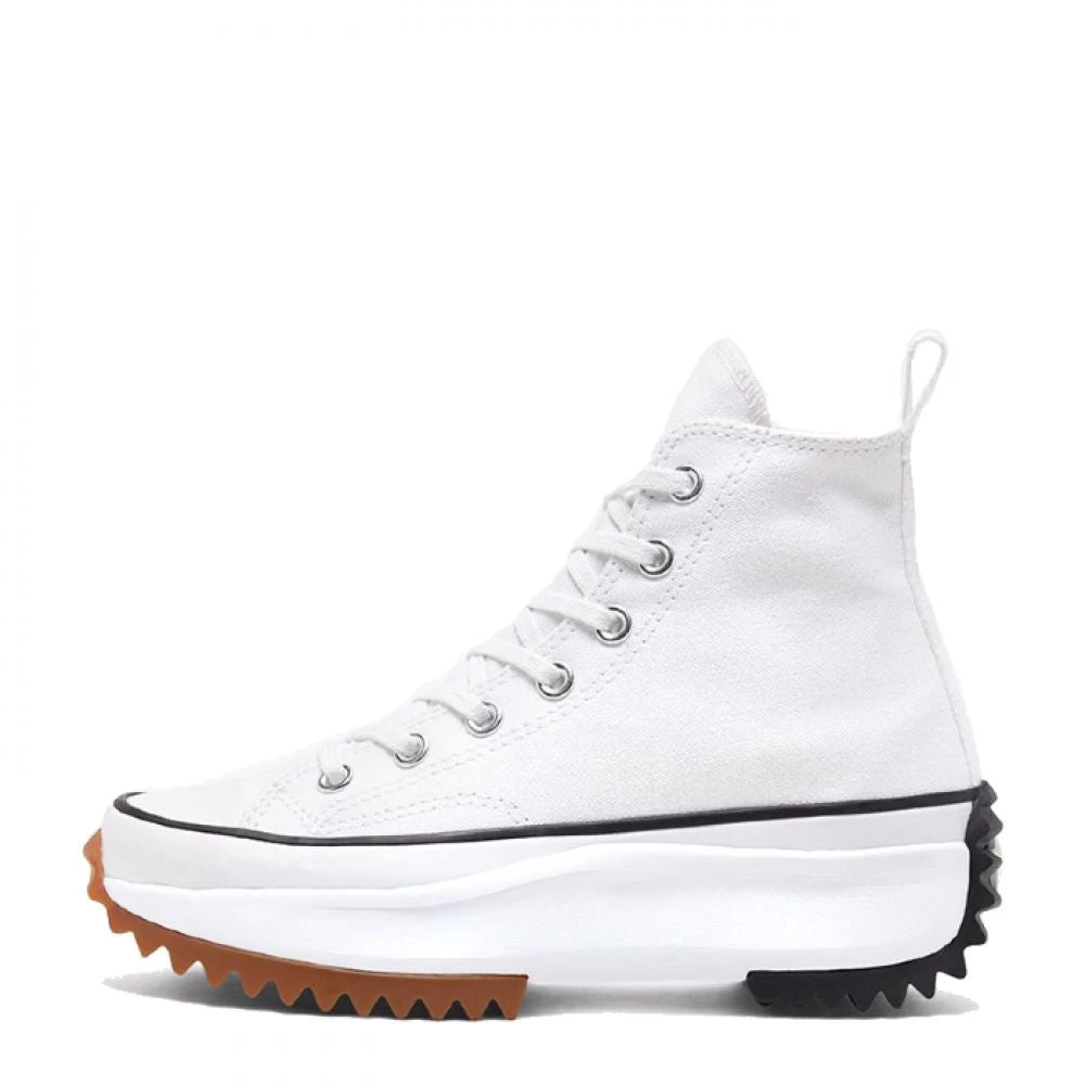 Converse Run Star Hike Hi In White/Black/Gum - Image 2