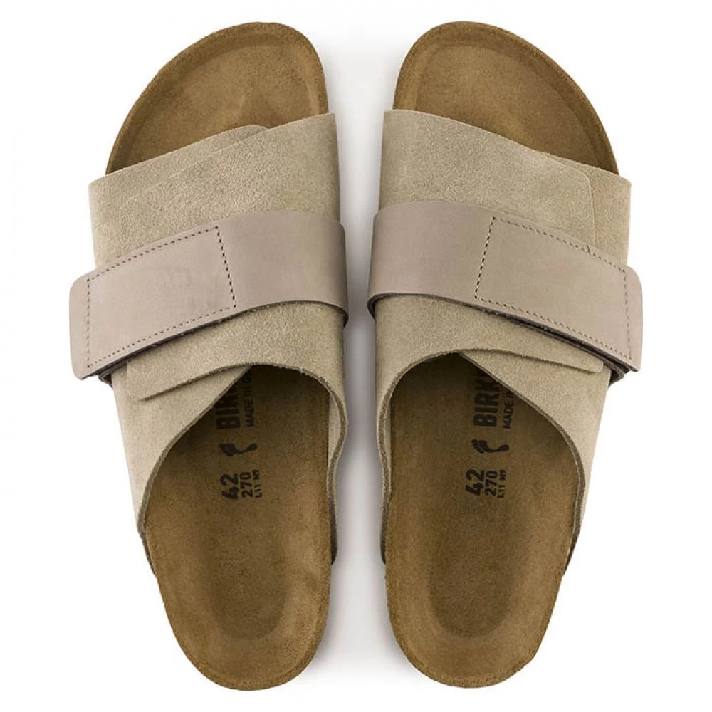 Birkenstock Men's Kyoto In Taupe - Image 3