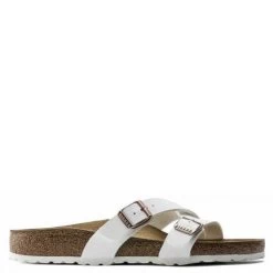 Birkenstock Yao Birko-Flor In White (Narrow Width)