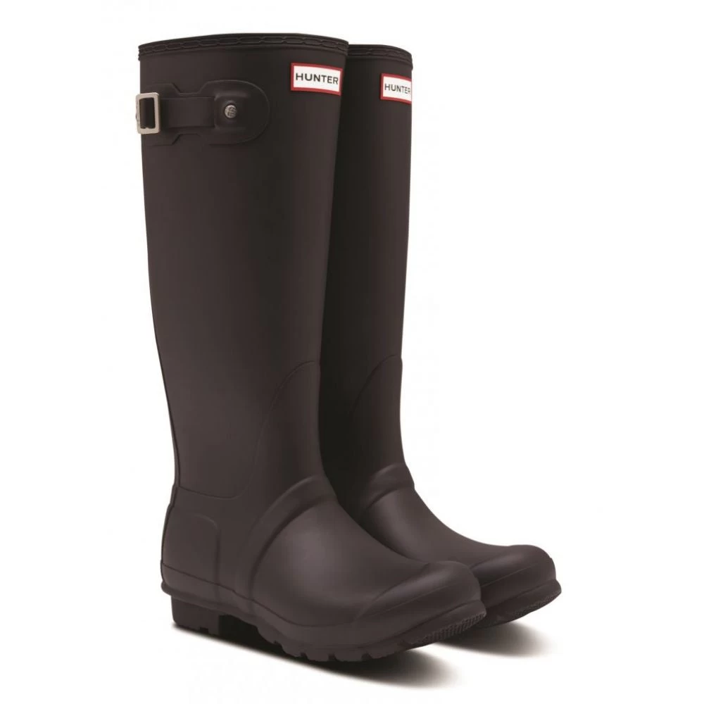 Hunter Women's Original Tall Insulated Rain Boots In Black - Image 2