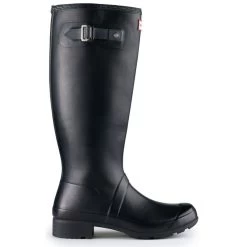 Hunter Women's Original Packable Tour Rain Boots In Black