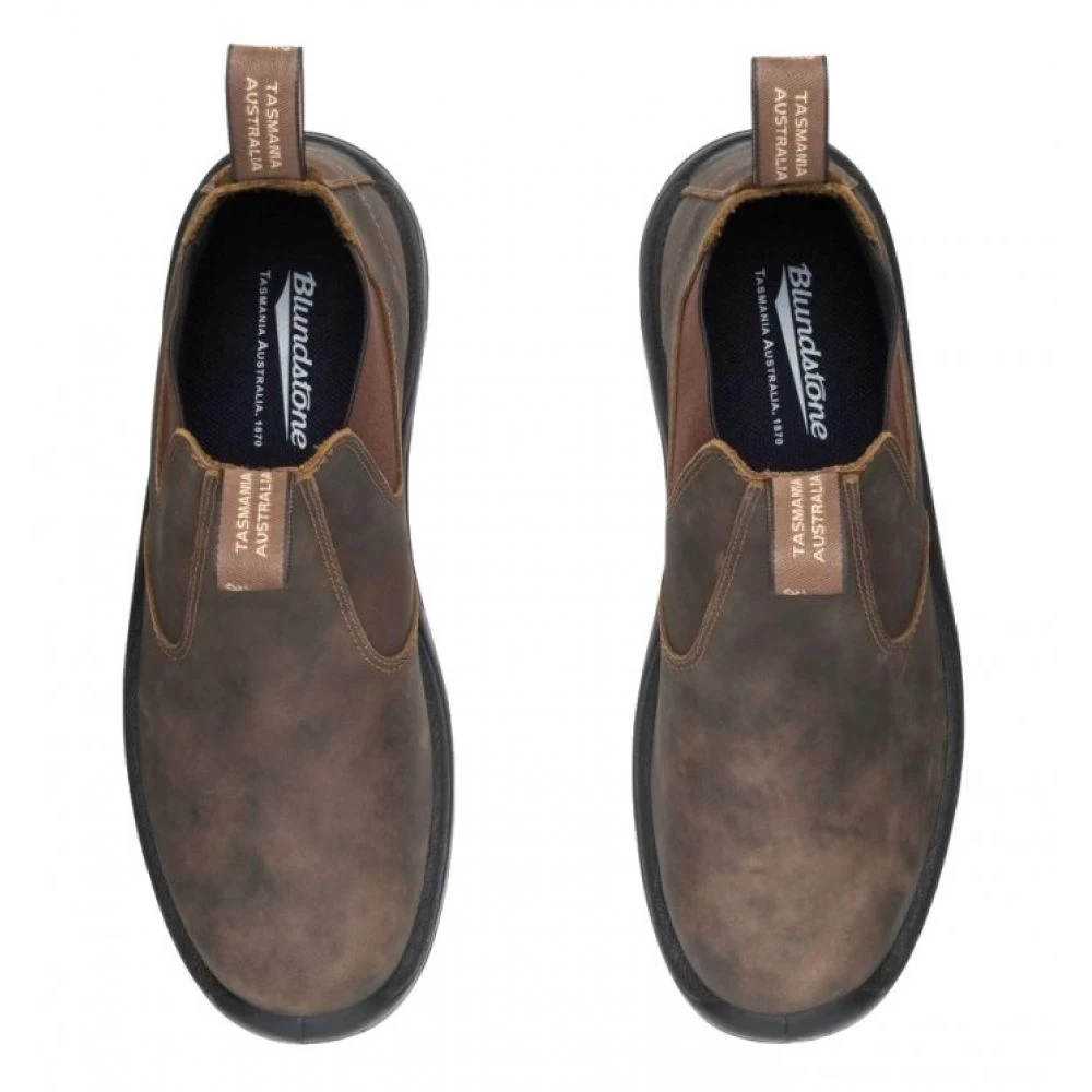 Blundstone Women's Non-Safety Work Boot 492 In Rustic Brown - Image 4