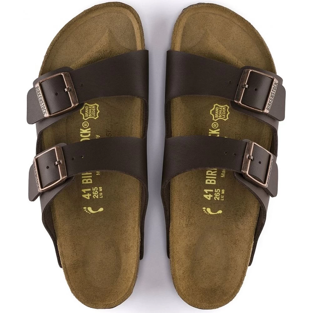 Birkenstock Arizona Birko-Flor In Dark Brown - Image 3