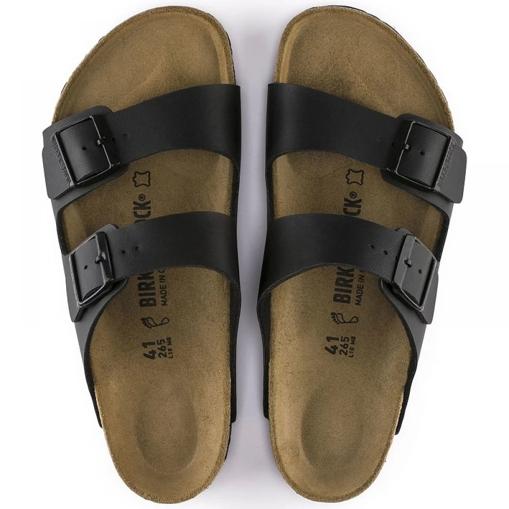 Birkenstock Arizona Birko-Flor In Black (Narrow Width) - Image 4