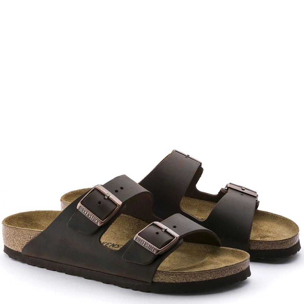Birkenstock Arizona Oiled Leather In Habana - Image 2