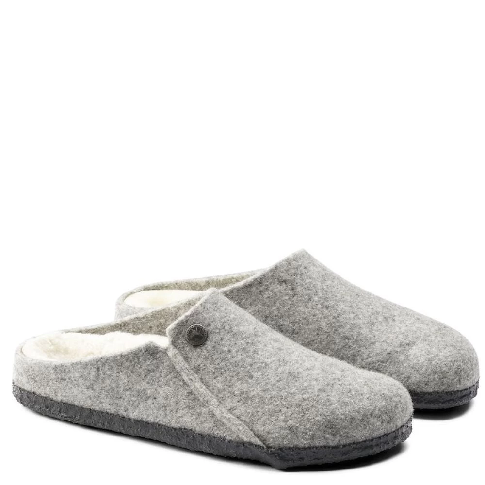 Birkenstock Men's Zermatt Shearling Wool Felt In Light Grey - Image 2