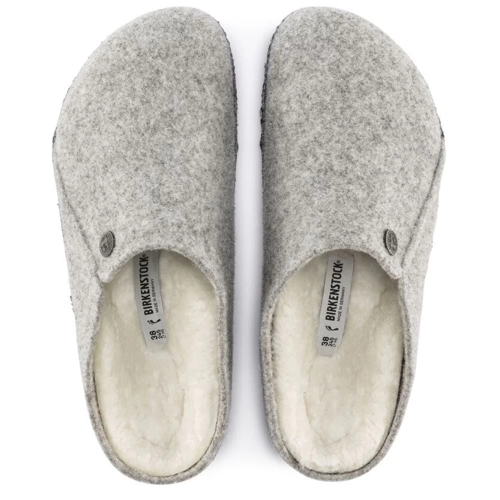 Birkenstock Men's Zermatt Shearling Wool Felt In Light Grey - Image 3