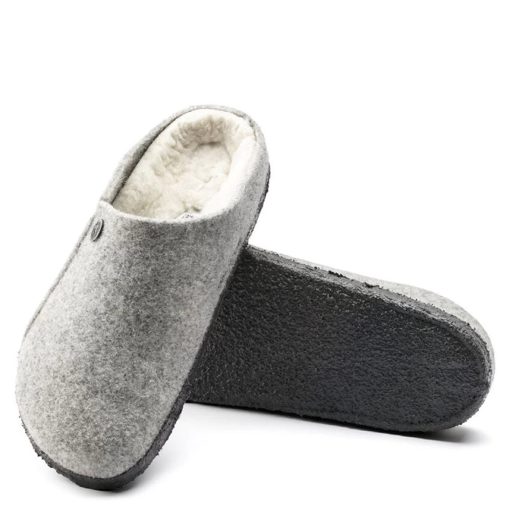 Birkenstock Men's Zermatt Shearling Wool Felt In Light Grey - Image 4