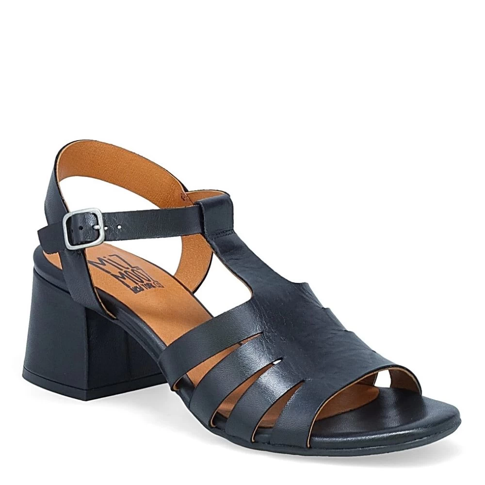 Miz Mooz Women's Boardwalk Heeled Sandal In Black - Image 2