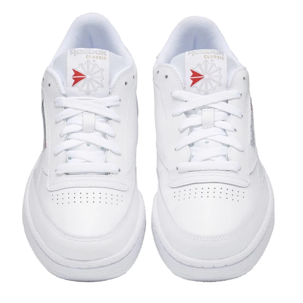Reebok Women's Club C 85 In White/Sheer Grey - Image 3
