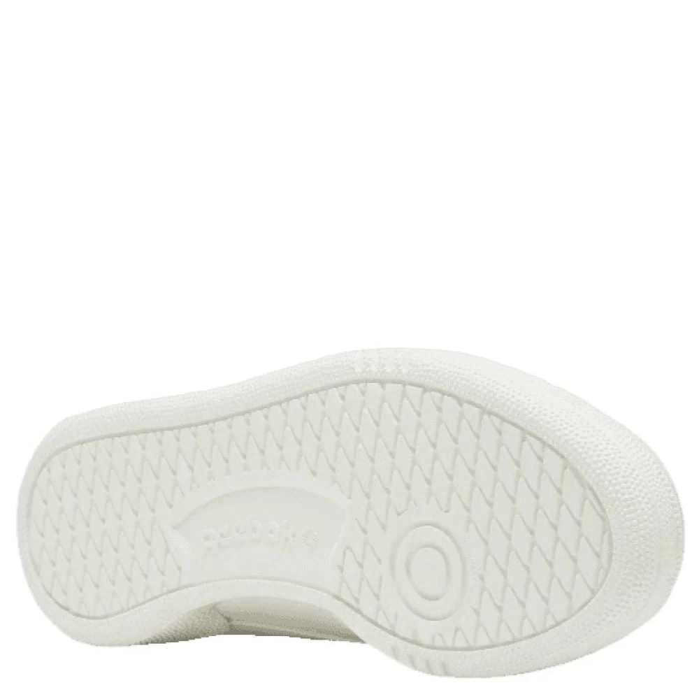 Reebok Women's Club C 85 Vegan In Chalk/Pink Glow/Forest Green - Image 4