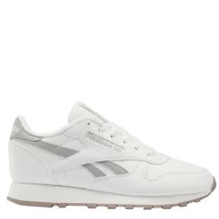 Reebok Women's Classic Leather In Chalk/Pure Grey 3/Taupe