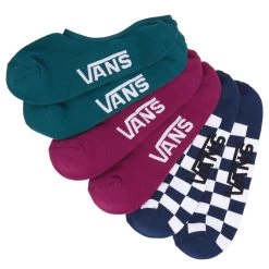 Vans Classic Canoodle Super No Show Sock In Deep Teal (Medium)