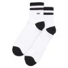 Vans Half Crew Sock In White/Black (Large)