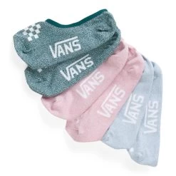 Vans Classic Marled Canoodle Super No Show Sock In Ashley Blue (Medium)