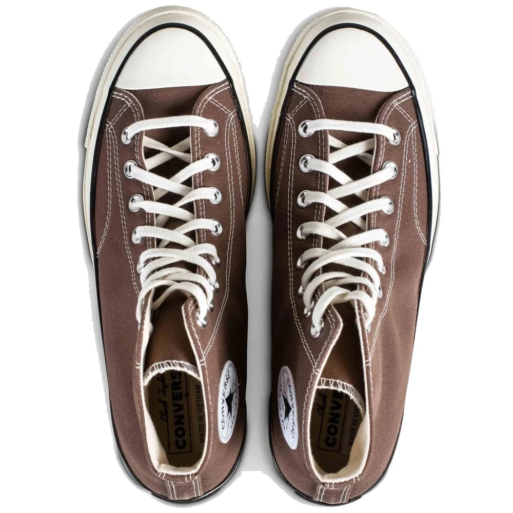 Converse Chuck 70 Vintage Canvas Hi In Earthy Brown - Image 4