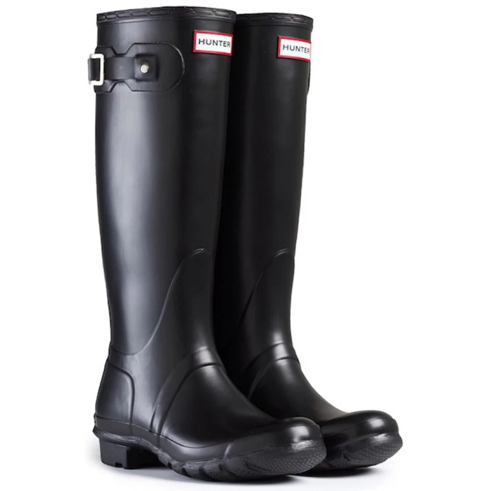 Hunter Women's Original Tall Rain Boots In Black - Image 2