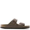 Birkenstock Arizona Oiled Leather In Tobacco Brown (Narrow Width)