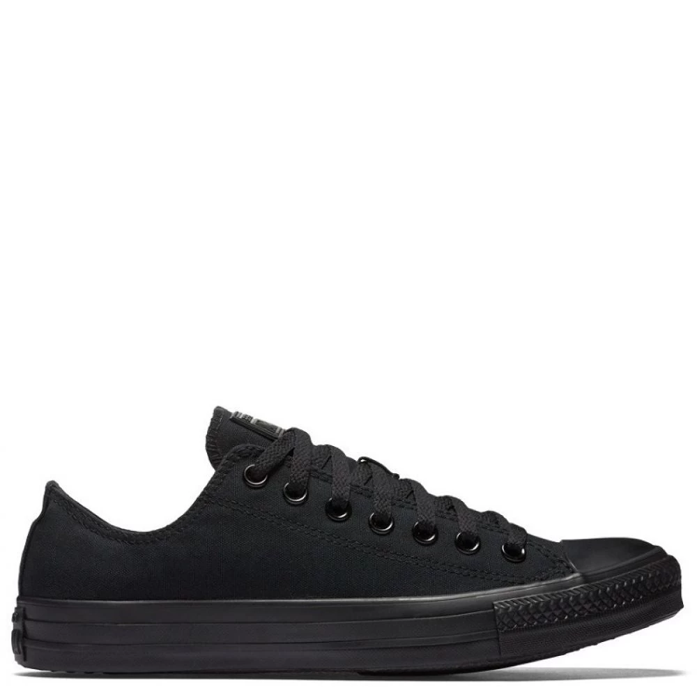Converse Chuck Taylor All Star Mono Canvas Low Top In Black Monochrome