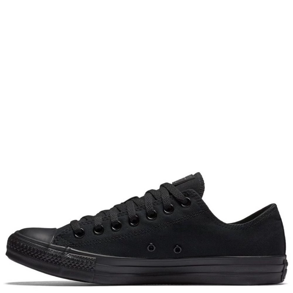 Converse Chuck Taylor All Star Mono Canvas Low Top In Black Monochrome - Image 5
