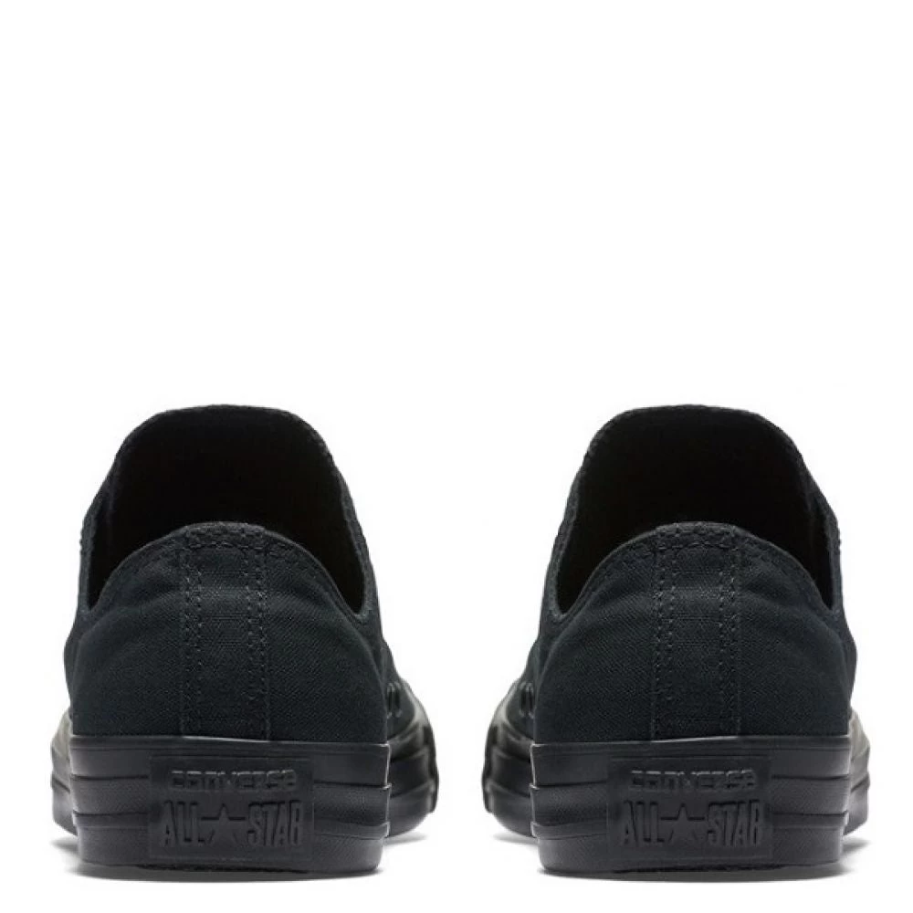 Converse Chuck Taylor All Star Mono Canvas Low Top In Black Monochrome - Image 4