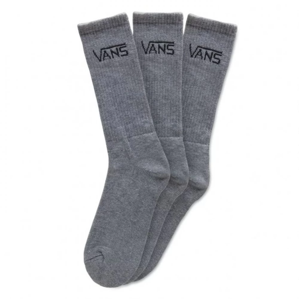 Vans Crew Sock In Heather Grey (Medium)
