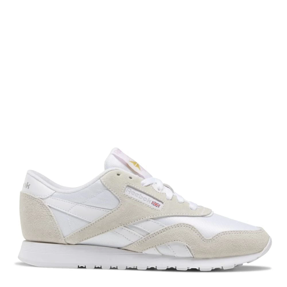Reebok Women's Classic Nylon In White/Light Grey