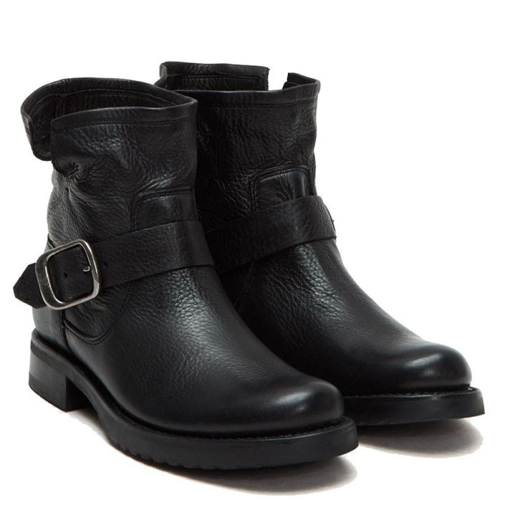 Frye Women's Veronica Bootie In Black/Soft Full Grain - Image 2