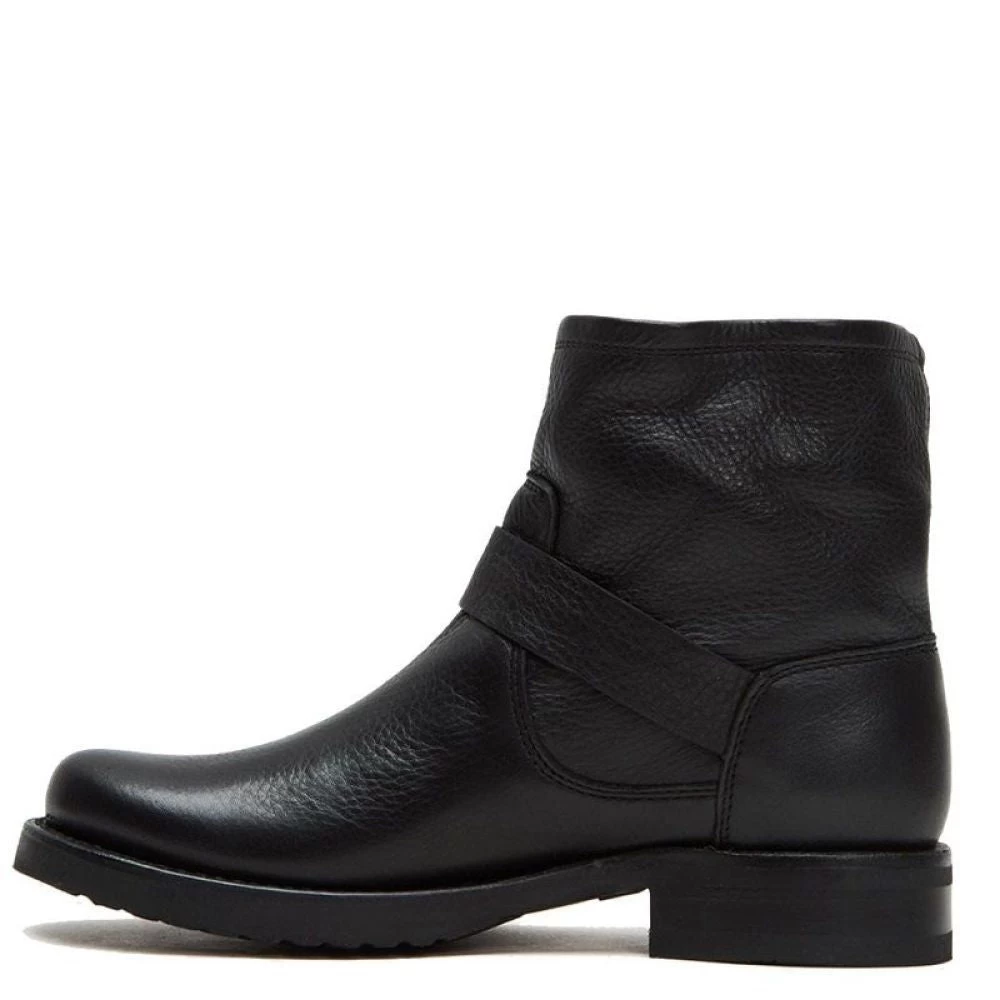 Frye Women's Veronica Bootie In Black/Soft Full Grain - Image 3