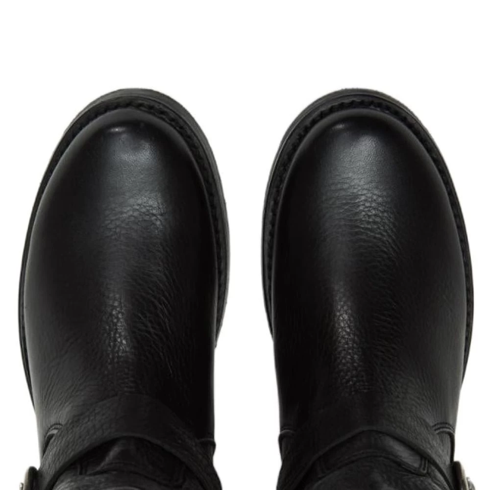 Frye Women's Veronica Bootie In Black/Soft Full Grain - Image 4