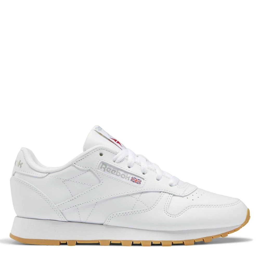 Reebok Women's Classic Leather In Ftwr White/Pure Grey 3/Reebok Rubber Gum-03