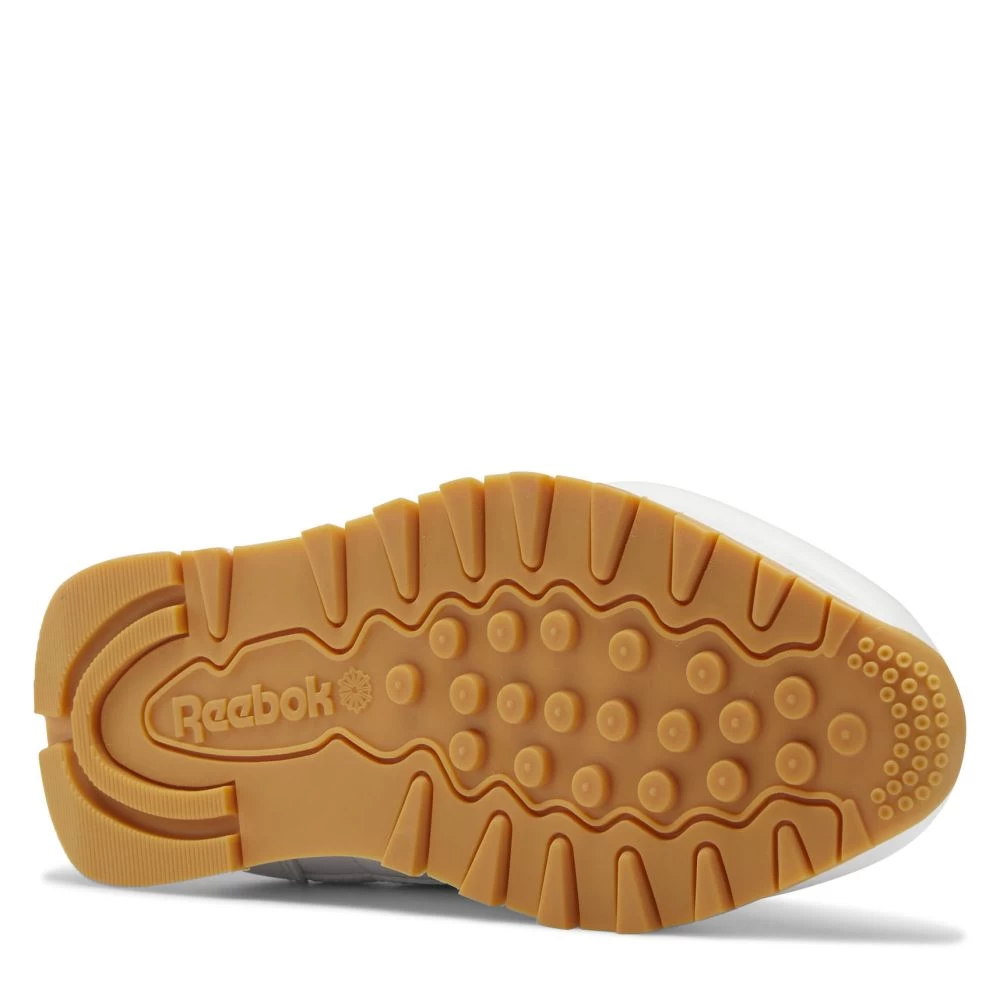 Reebok Women's Classic Leather In Ftwr White/Pure Grey 3/Reebok Rubber Gum-03 - Image 5