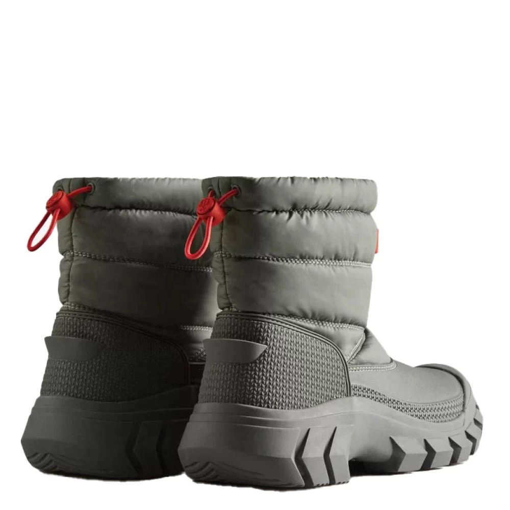 Hunter Women's Intrepid Insulated Short Snow Boots In Urban Grey - Image 3