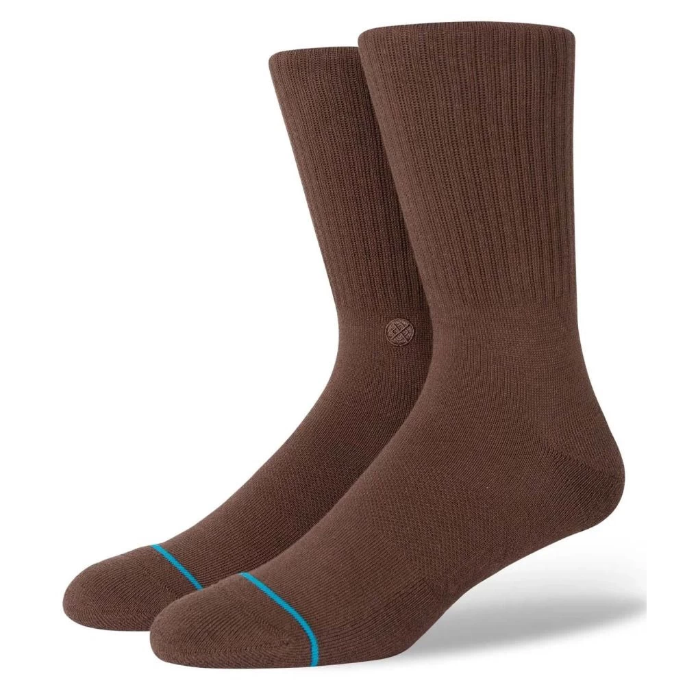 Stance Classic Crew Icon In Brown
