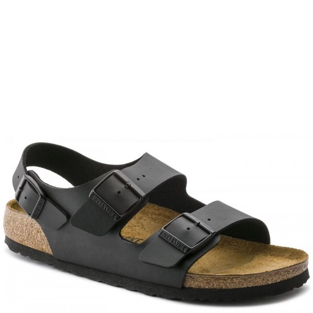 Birkenstock Milano Birko-Flor In Black - Image 5