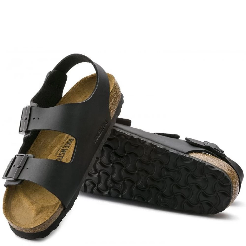 Birkenstock Milano Birko-Flor In Black - Image 4