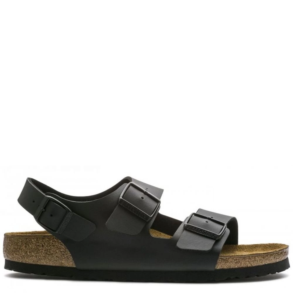 Birkenstock Milano Birko-Flor In Black