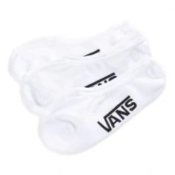 Vans Classic Super No Show Sock In White (Large)