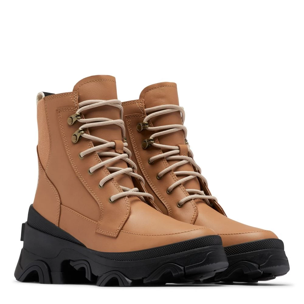 Sorel Women's Brex Lace Bootie In Tawny Buff/Natural - Image 2