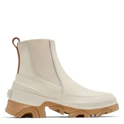Sorel Women's Brex Chelsea Boot In Natural/Sea Salt