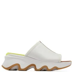 Sorel Women's Kinetic Impact Slide High Sandal In Sea Salt/Radiation