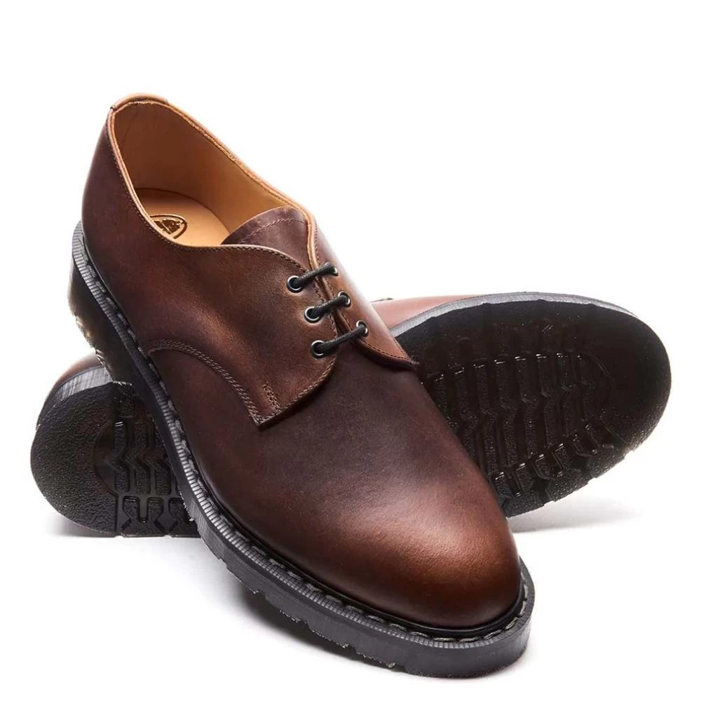 Solovair Gibson Shoe In Gaucho Crazy Horse - Image 2