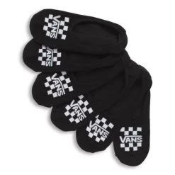 Vans Classic Canoodle Super No Show Sock In Black (Large)