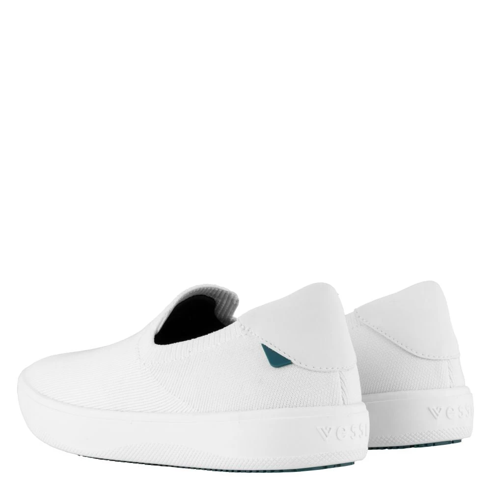 Vessi Women's Boardwalk Slip-On In Sail White - Image 4